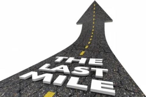 Graphic saying "The Last Mile"