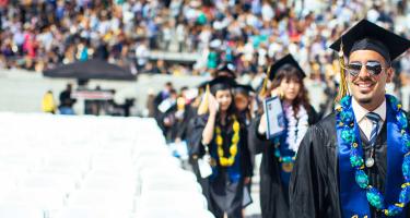 Students graduating from the UC