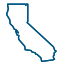 Outline of the state of California