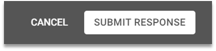 Screenshot of Submit Response