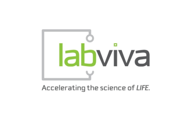 Labviva logo with tagline: accelerating the science of life