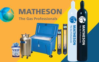 MATHESON Products grouped together