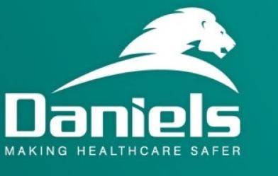 Daniels Health logo and tagline