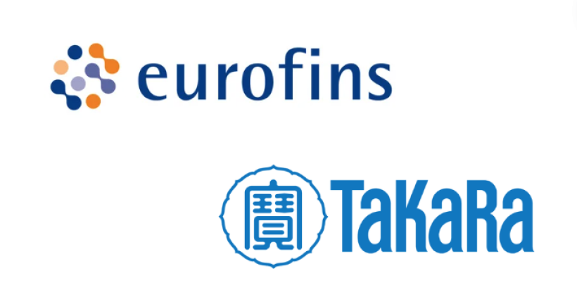Eurofins and Takara genomic company logos