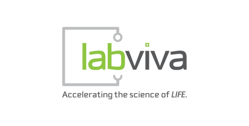 Labviva logo with tagline: accelerating the science of life
