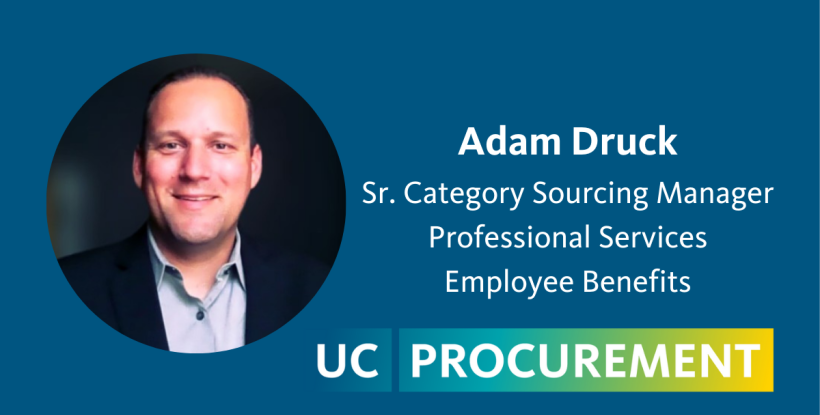 Adam Druck, Sr. Category Sourcing Manager - Professional Services, Employee Benefits