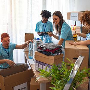 non-profit workers