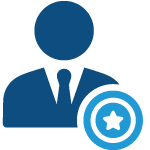 icon of a contractor