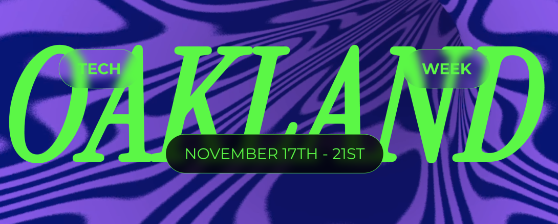 Oakland Tech Week website image