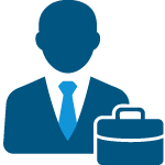 icon of a business man